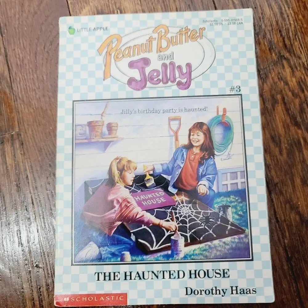 Vintage 80s 90s 1988 Peanut Butter and Jelly The Haunted House Dorothy
